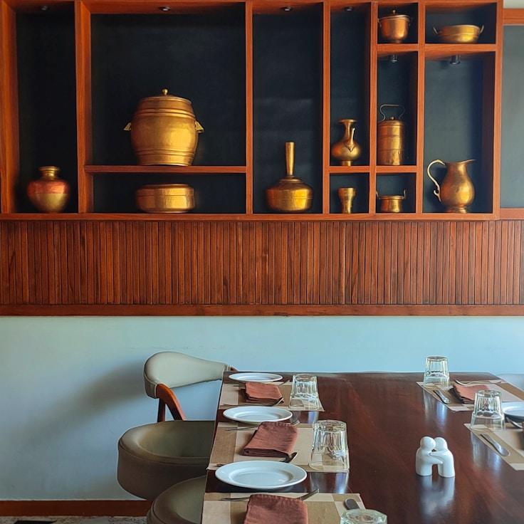 Shared dining and family-style food on a table